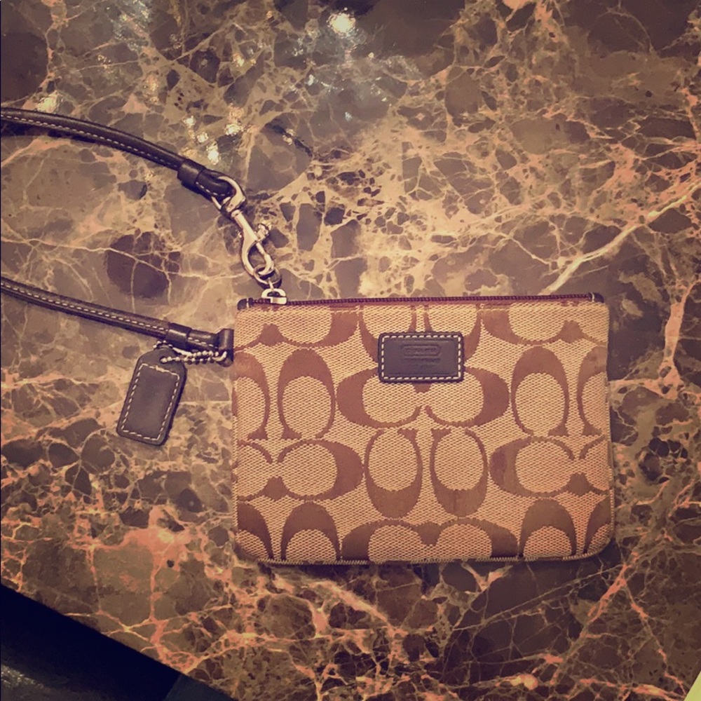 Coach wristlet